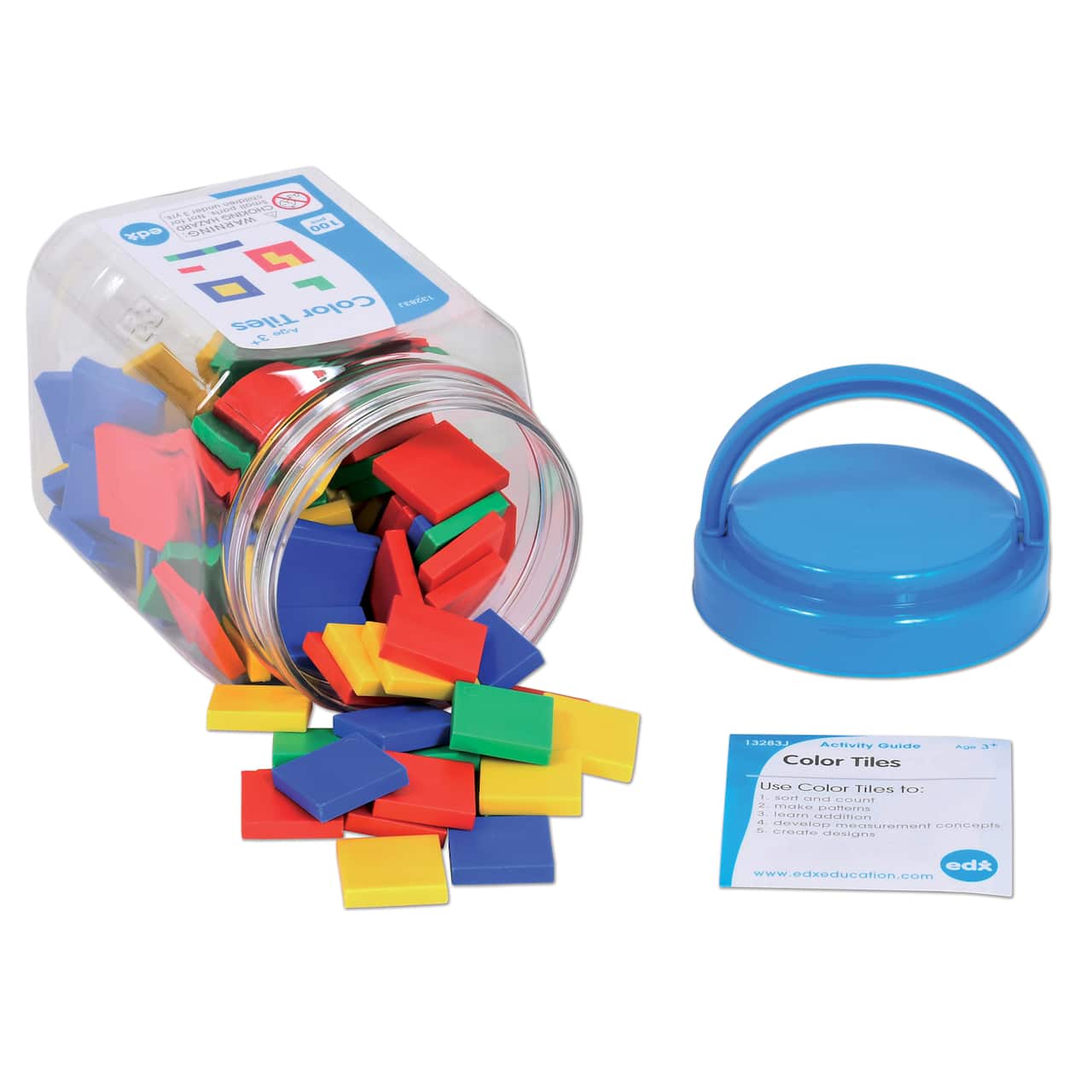 Edx Education&#xAE; Color Tiles Mini Jar